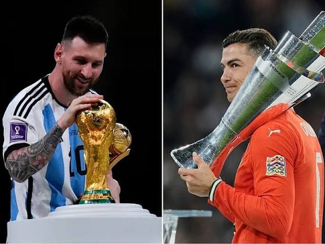 Ronaldo and Messi
