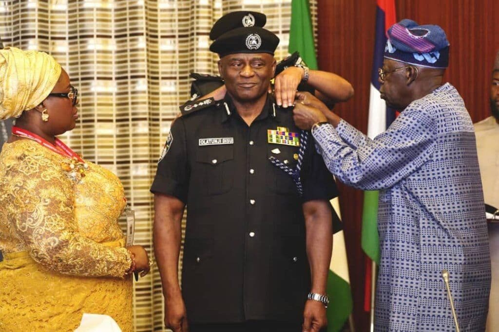 Tinubu, Tunji Disu, Acting IGP