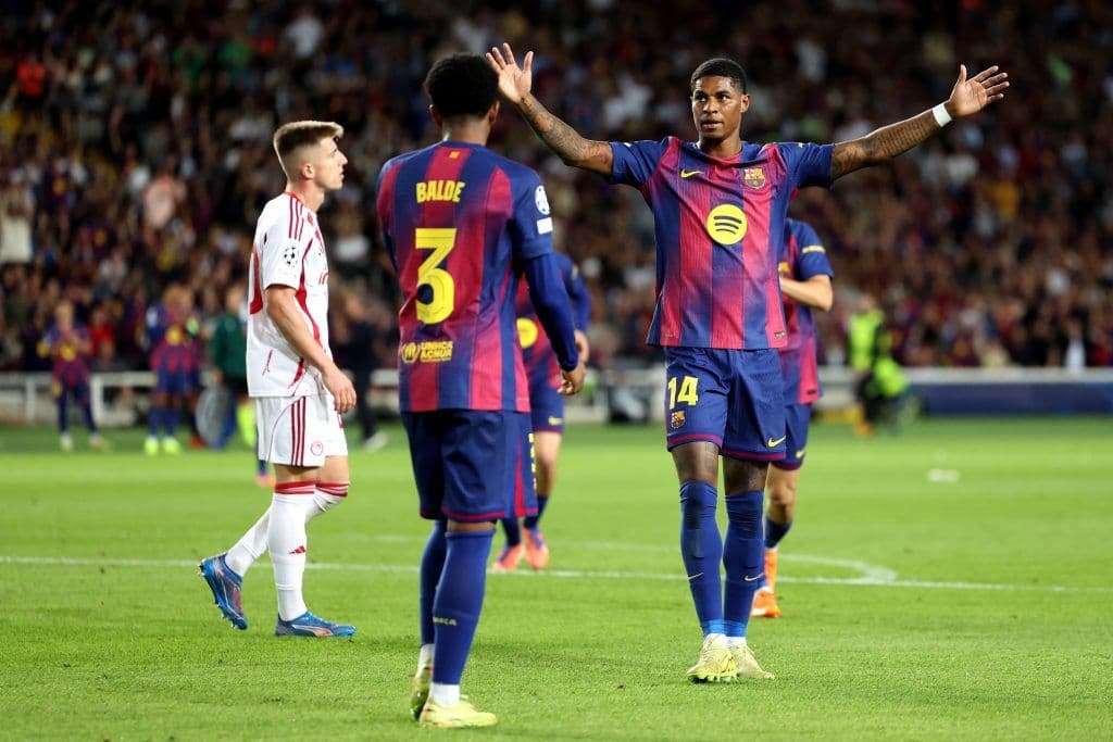 Rashford, Barcelona, Olympiacos