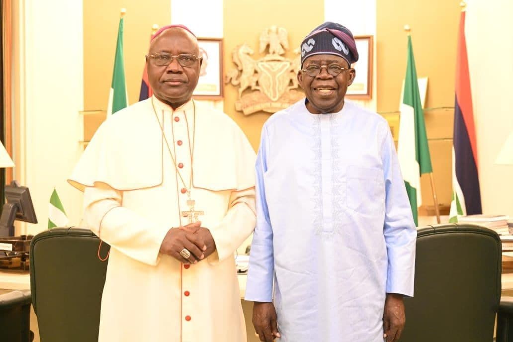 Tinubu, Catholic Archbishop Kaigama