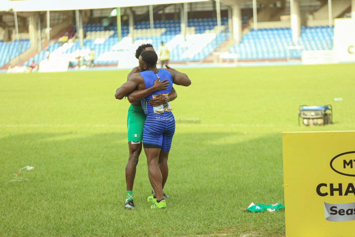 Adegoke, Ezeakor, MTN Champs, Men's 100m, Grand Finale