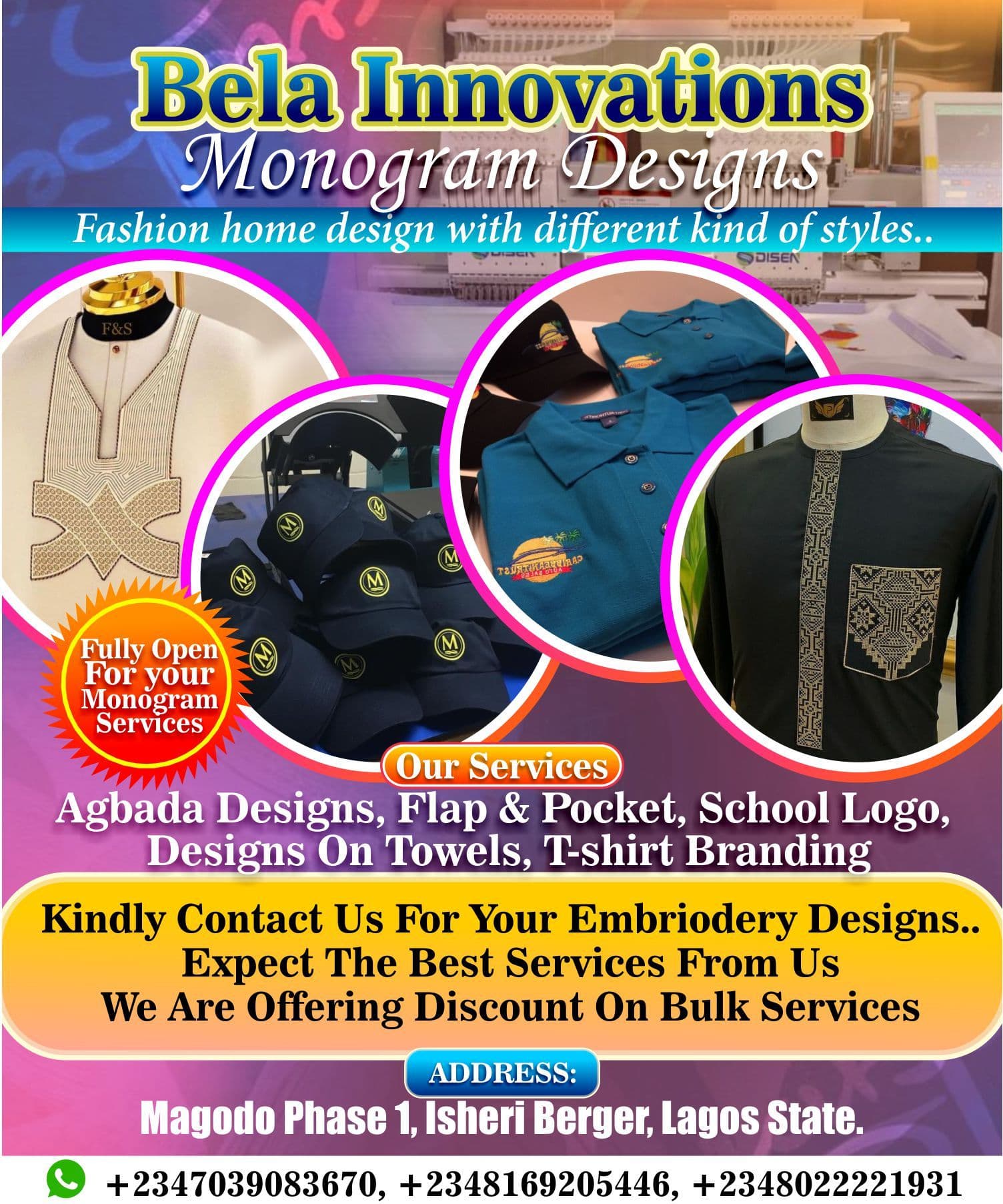 Bela Innovations Advert