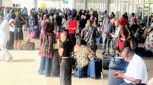 Lagos Airport Disrupted