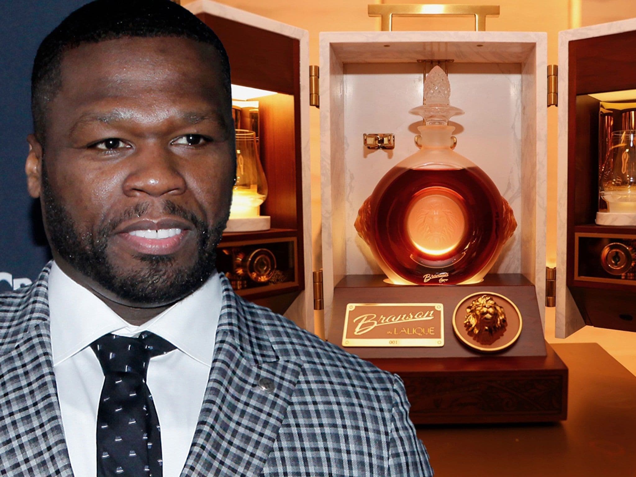 50 Cent, $25K Branson 505 Edition Cognac
