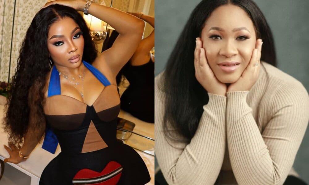 Toke Makinwa Slams Sandra Onyenucheya