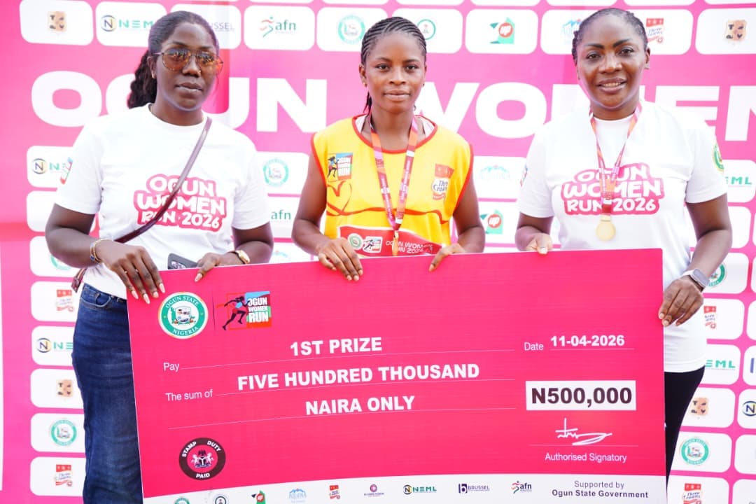Rashidat Adebayo, 2026 Ogun Women Run, ₦500,000 Prize